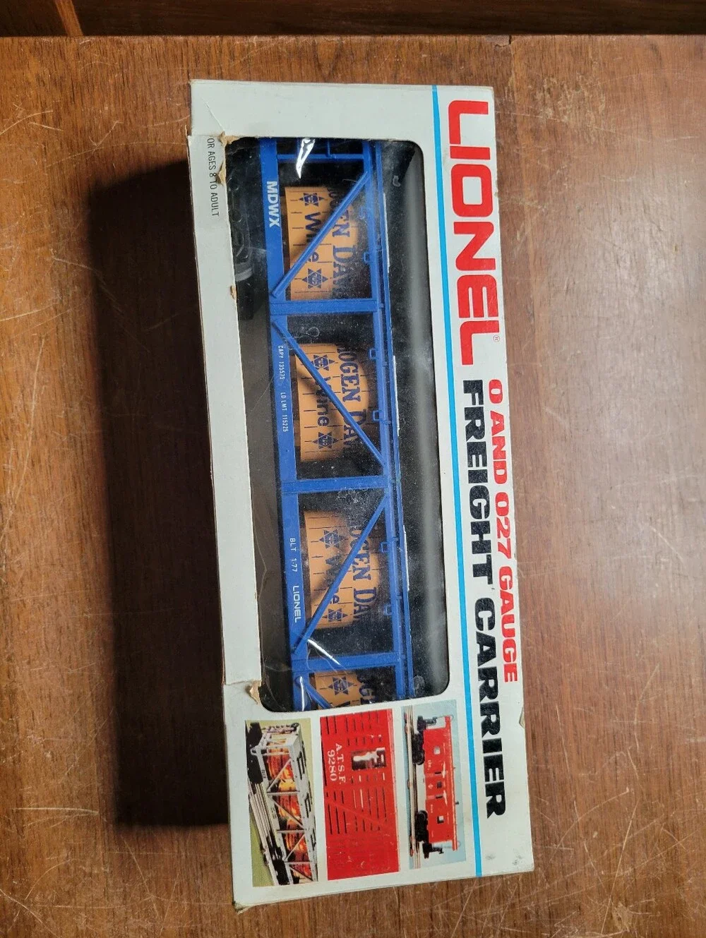 Vintage LIONEL Mogen David WINE CAR Model Number 6-9146 WITH BOX